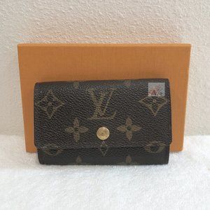 SOLD LOUIS VUITTON Monogram 6 Keys Holder